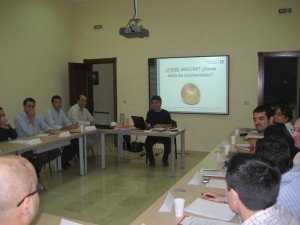 Primera sesión del Master de emprendedores