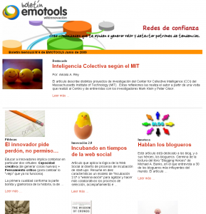 Boletin emotools de Junio