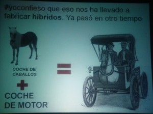 Hibrido coche caballo hibridacion