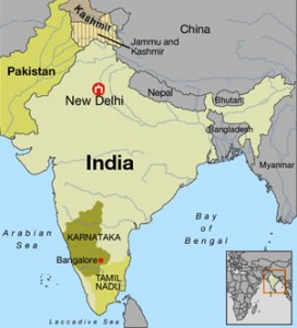 mapa Bangalore